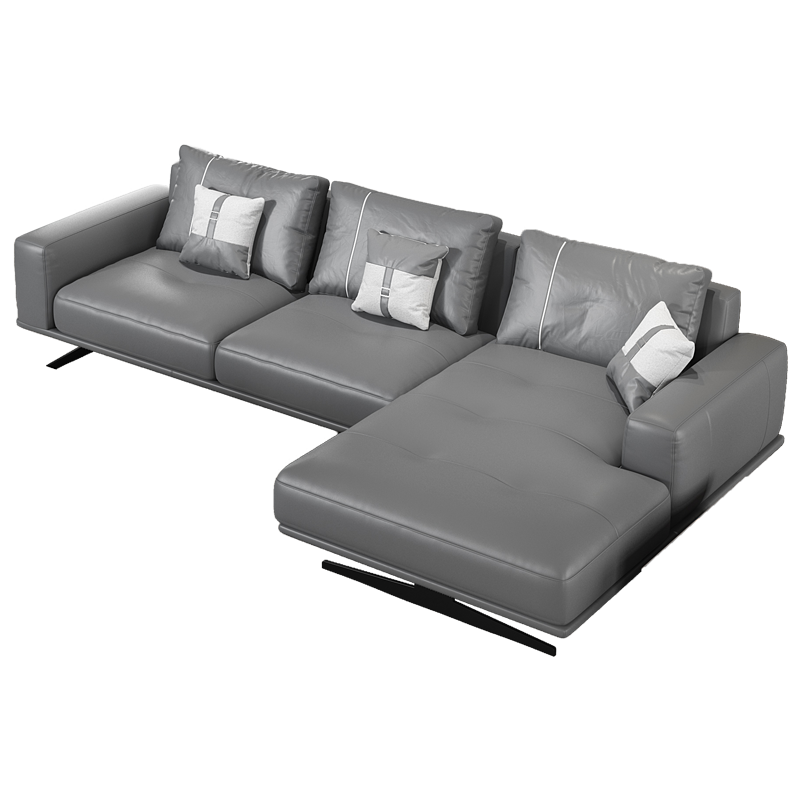 北欧轻奢现代简约家用三人真皮沙发口碑评测啥样?真实使用心得,不看后悔