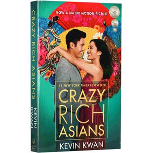现货 摘金奇缘 疯狂的亚洲富豪 英文原版 Crazy Rich Asians Movie Tie in 同名电影封面 新加坡作家Kevin Kwan畅销小说 关凯文