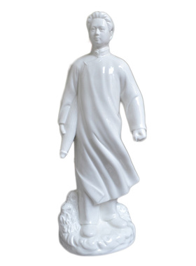 去安源泽东像主席雕像陶瓷摆件毛