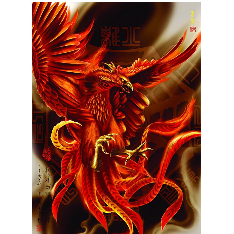 印花纯棉线玄关竖版古代十字绣