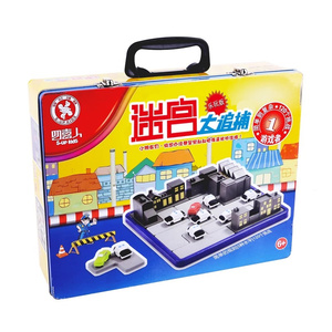 四喜人益智玩具迷宫大追捕 森林大冒险 闯关挑战逻辑思维桌游玩具