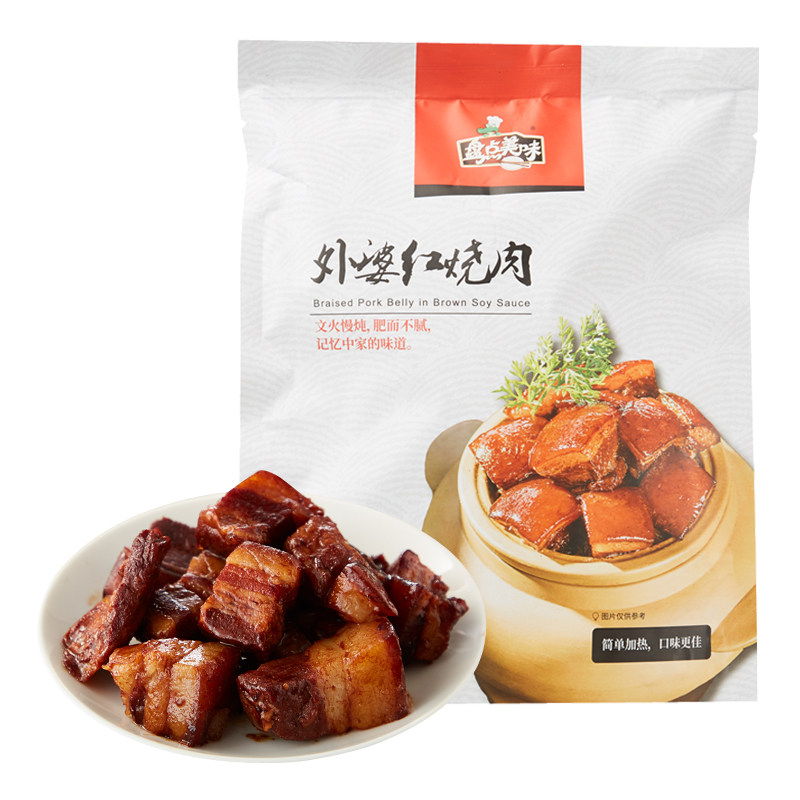 盘点美味上海外婆红烧肉加热即食半成品熟食东坡肉五花方便快手菜