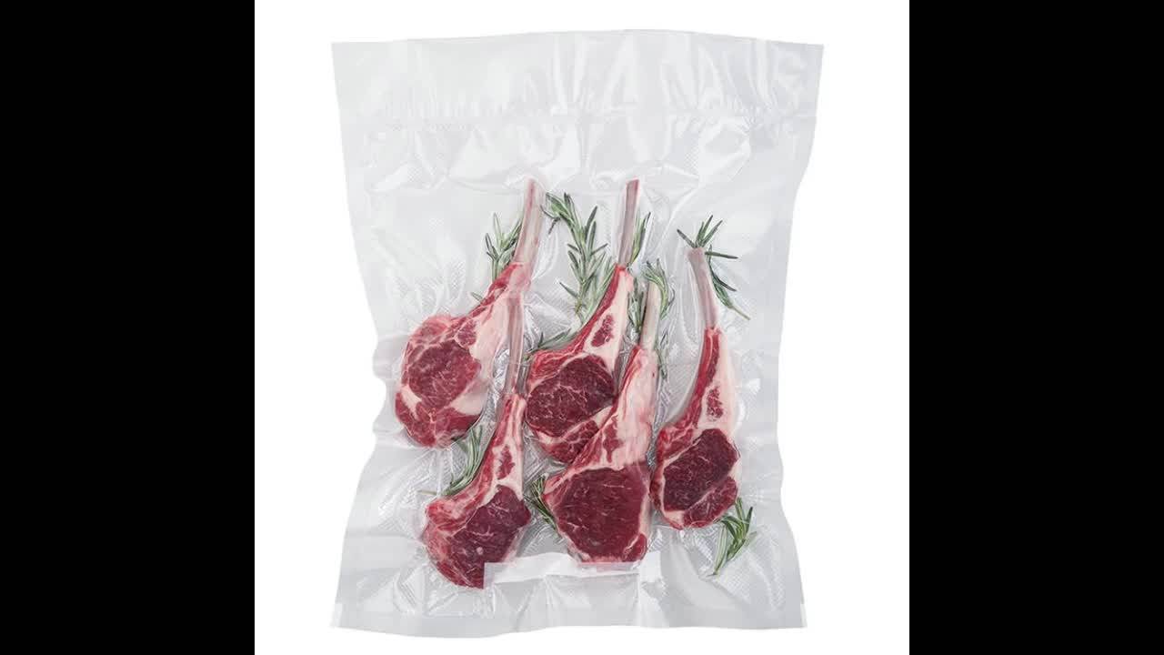 Vacuum Shrink Plastic Bags For Packaging Dried Food,Meat,Pork,Chick