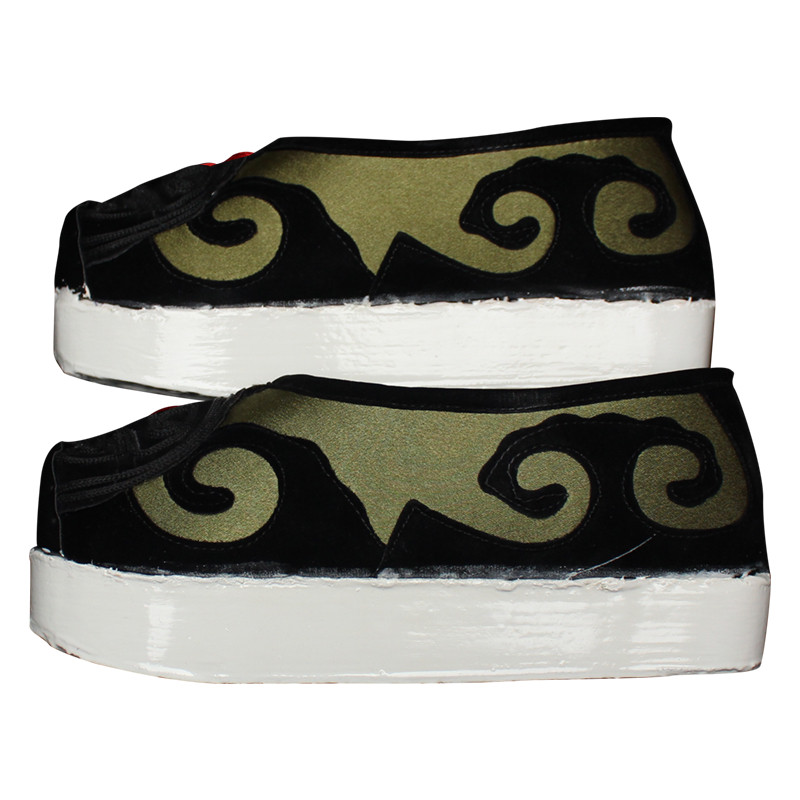 戏曲父子履道士高功鞋相鞋京剧越剧影视古装老旦老生鞋员外夫子履