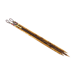 精品纯狼毫毛笔蝇头小楷千字文写小字2cm安徽泾县龙华宣笔小红毛