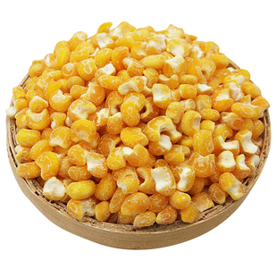 现磨黑龙江农家自产大粒玉米碴子东北新粮大号苞米渣脱皮笨玉米碎