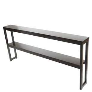 沙发后置物架长条实木靠墙收纳落地窄缝隙客厅床头书架玄关架定制