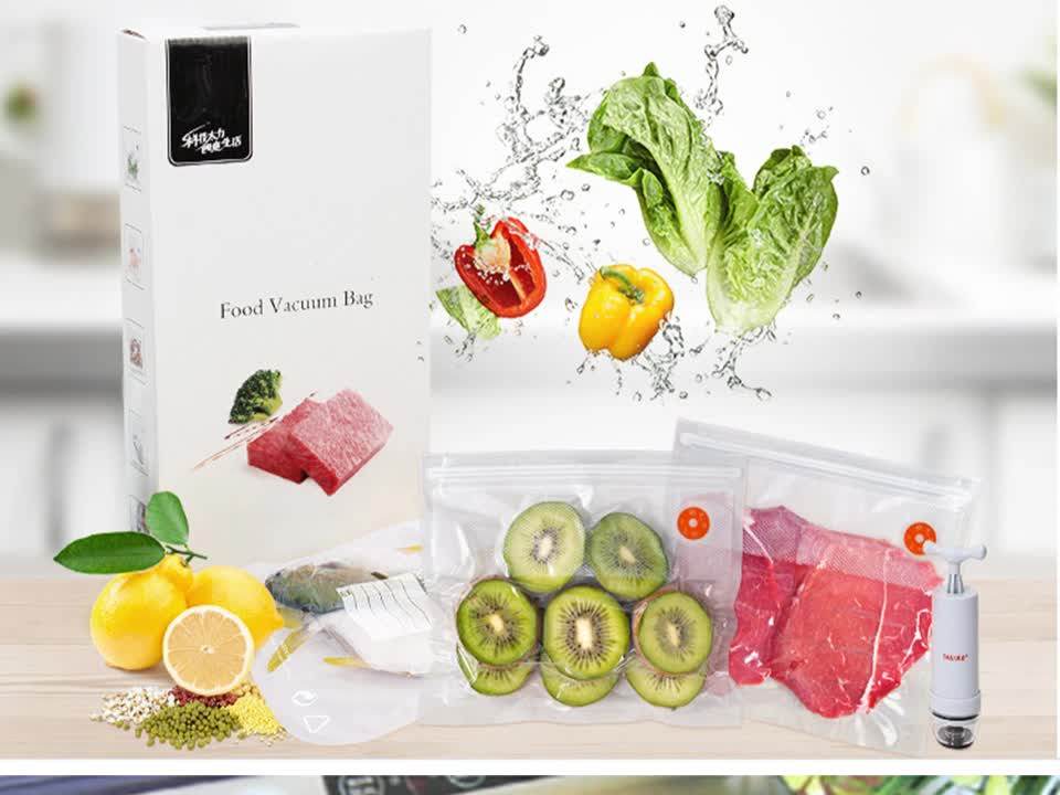 Manufacturer Food Vacuum Sealer Sandwiches Vacuum Packed Plastic Bag