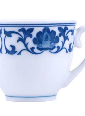 醴陵窑青花瓷品茗茶杯白酒烈酒杯