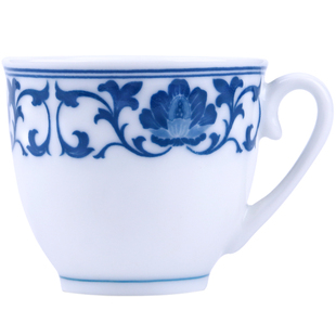 醴陵窑陶瓷青花瓷小酒杯咖啡杯主人品茗茶杯白酒烈酒杯家用复古