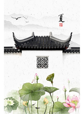 新中式风民俗四联装饰画画芯定制