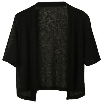 配吊带裙夏季坎肩针织短袖外套