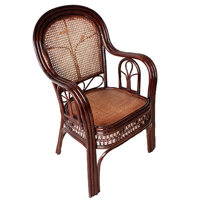 印尼藤编冬暖夏凉舒适透气扶手椅