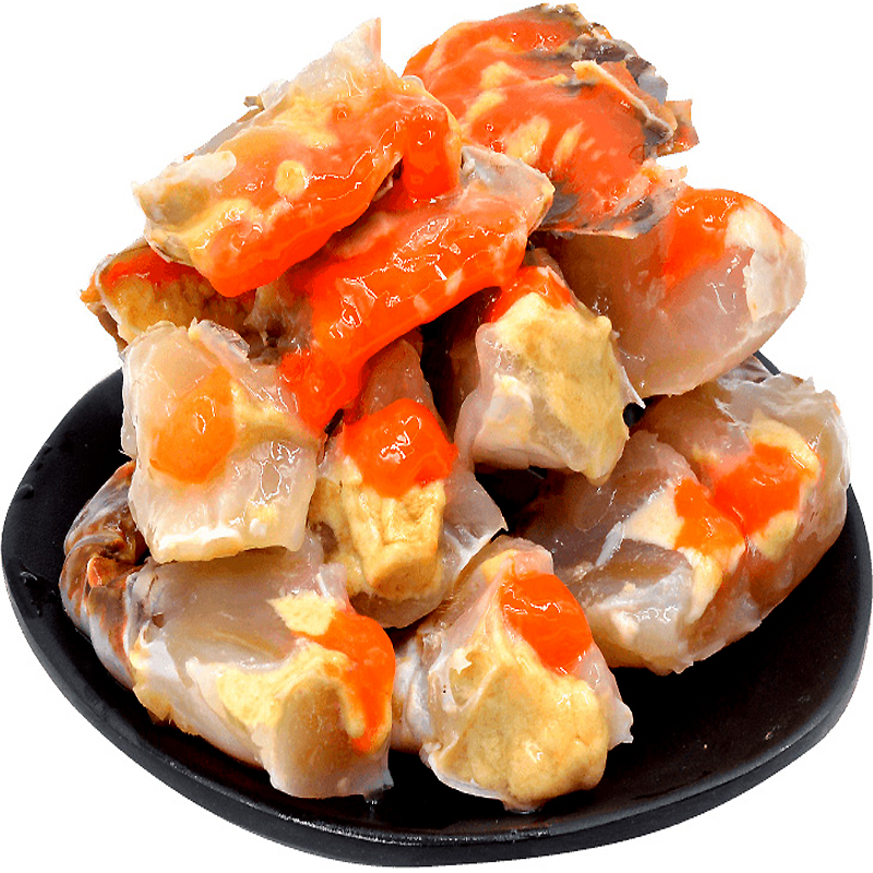 即食山东特产整只莱州生腌梭子蟹