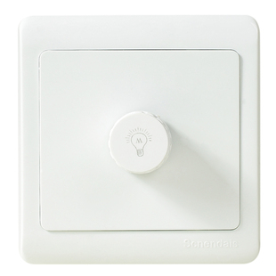 LED可控硅旋钮调光开关调光器无极调亮度开关面板大功率220V1000W