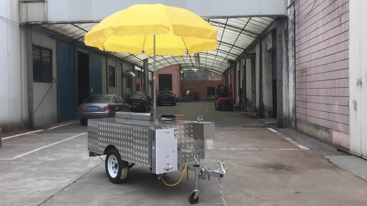 Mobile Deep Fryer Food Cart Trailer L200*w100*h60cm Buy Mobile Fryer