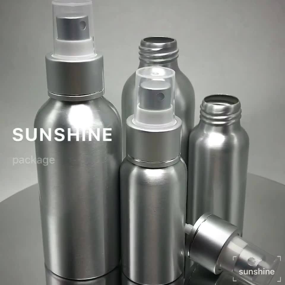 Strong Usage Metal Bottle Aluminum Spray Bottle With Pump Buy