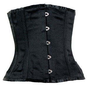 纤腰收腹corset缎面产后塑型钢骨