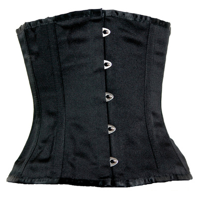 纤腰收腹corset缎面产后塑型钢骨