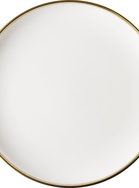 INS金边碗盘陶瓷餐具组合