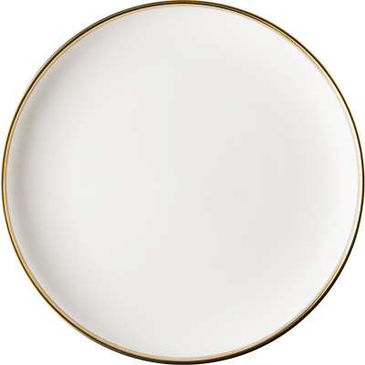 INS金边碗盘陶瓷餐具组合