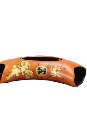 手机音乐风彩陶工艺小摆件名片夹