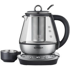 北鼎K21多功能玻璃电养生壶煮茶器花茶壶一体 不锈钢茶漏滤网隔渣