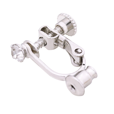 珍珠螺丝耳夹甜美无耳洞耳钉耳夹