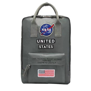 nasa双肩包女宇航局ins超火书包阿尔法日系街头超酷太空潮牌背包