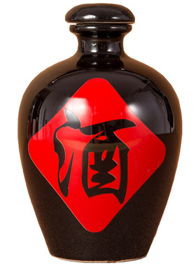 一斤装陶瓷空瓶婚庆仿古寿宴酒壶