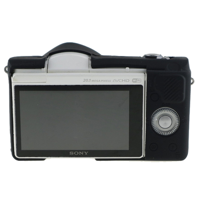适用索尼A6700相机A7R5 硅胶套ZV1F A7R2/S2 A72保护套A6500A6000