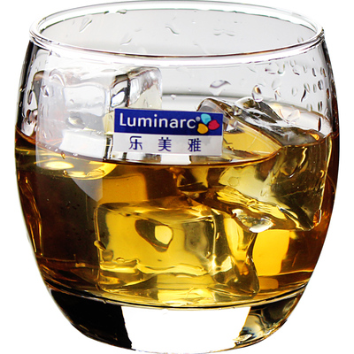 乐美雅风圆形大号防爆无铅玻璃杯