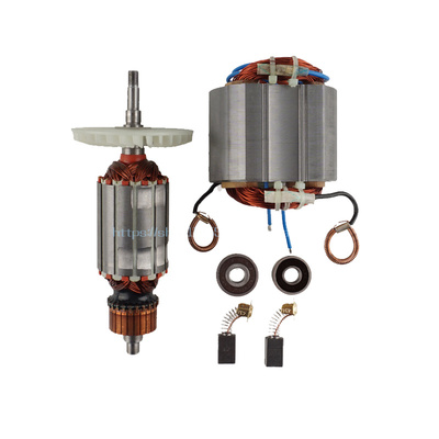 适用日立CM4SB2云石机转子 定子线圈B2石材切割机云石机转子配件