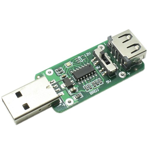 手动 QC2.0 3.0快充协议 测试取电触发板 诱骗器5V 9V 12V检测器