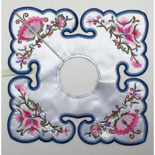 新品如意云肩老绣刺绣戏曲云肩京剧越剧服装花旦宫女贵妃镶边