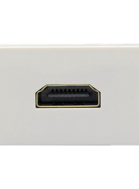 128型 带线HDMI高清模块 1.4/2.0版适用 免焊接 配墙壁面板和地插
