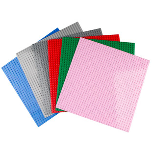 兼容乐高小颗粒积木底板DIY拼装益智玩具学校幼儿园积木墙50*50