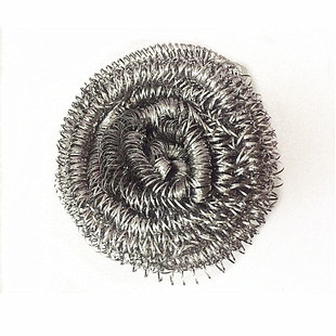 加粗钢丝球粗丝清洁球加厚洗锅刷不锈钢铁丝球特粗丝60超大号80克