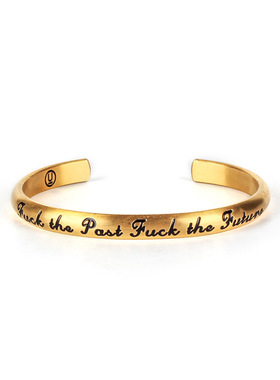 高桥盾开口钛钢手环