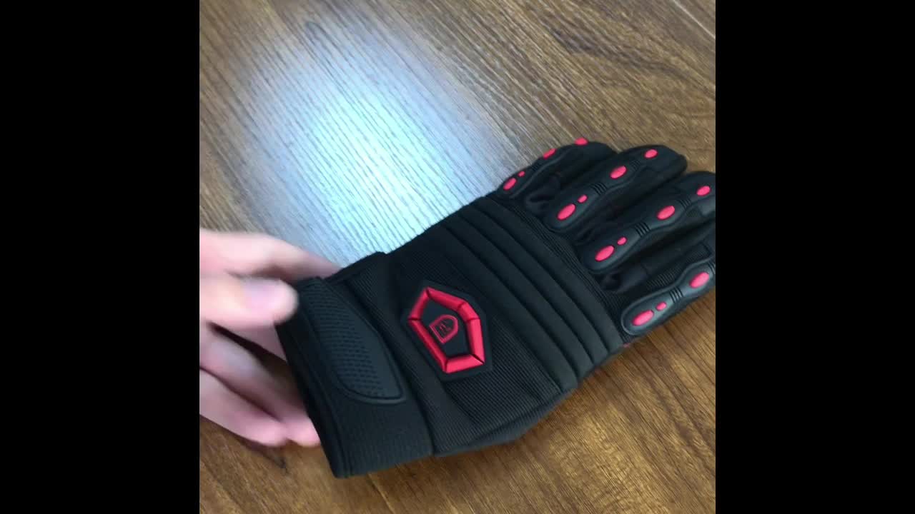 High Performance Gel Padded Palm Antivibration Hand Drilling Working