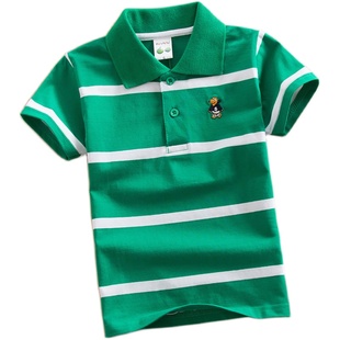 童装男童短袖T恤纯棉2025新款中大童圆领半袖儿童夏装宝宝POLO衫