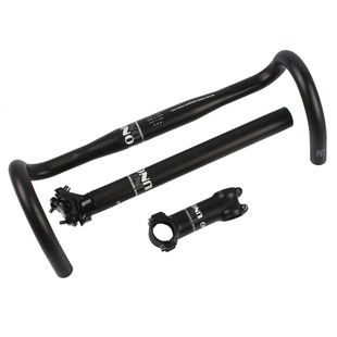 台湾宜利UNO CR12公路车弯把 折叠车改装升级竞速小弯把 自行车把