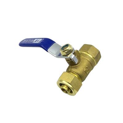 铝塑管卡套铜球阀