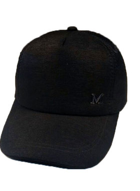 春夏时尚字母m标潮人防晒帽子