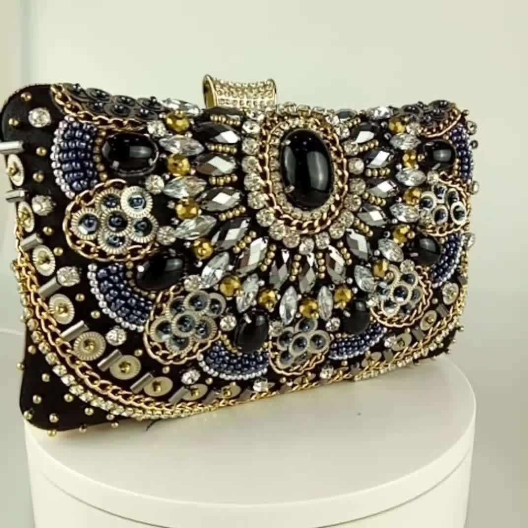 Fashion Evening Clutch Bag High Quality Crystal Clutch Evening Bag