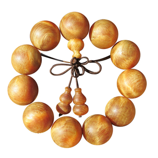 杵榆手串 金星爆满佛珠念珠老料坚桦木手链 冷门名贵硬木手串男