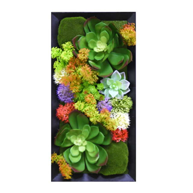 原创设计墙上绿植壁挂仿真植物挂墙墙壁装饰创意立体挂画壁饰挂件 返利网