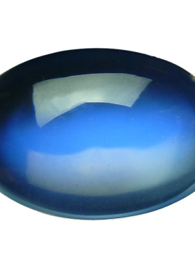 蓝月光石玻璃体蓝月光石耳钉戒子