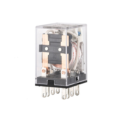 德力西中间继电器小型带灯铜线圈