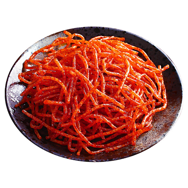 火爆辣丝死神辣条超辣变态辣魔鬼特辣零食麻辣儿时网红小吃霸王丝